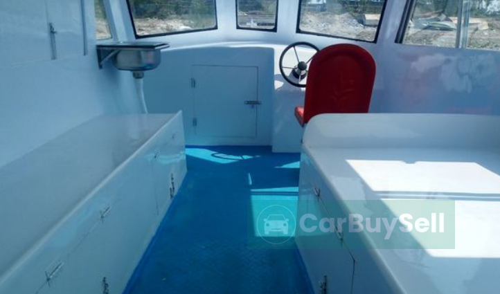 FRP Floating Diesel Rescue Boat.