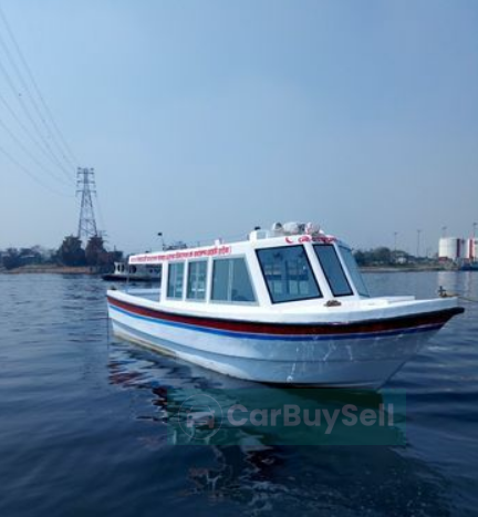 FRP Floating Diesel Rescue Boat.